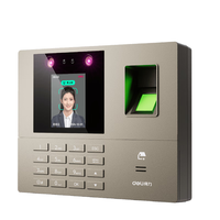 得力智能云考勤机 打卡机人脸+指纹 wifi联网 远程在线管理 实时查看考勤 异地多店管理考勤机33800CS