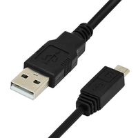 HMZNKJ m1 USB2.0转接线MicroUSB 0.5M/黑-0.5M