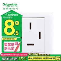施耐德面板开关如意系列 白色 EV426/3P25 三相四线插座 25A 440V