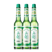 六神【经典玻璃瓶】舒缓止痒花露水195ml*3(清香 祛味 经典原香)