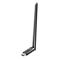 绿联USB无线网卡AX900蓝牙适配器5.4接收器 双频5GWiFi发射器 无线蓝牙二合一适用台式机笔记本