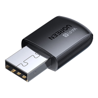 绿联USB无线网卡WiFi6免驱AX900 双频5G台式机专用WiFi接收器 内置天线 WiFi无线网卡主机网络发射器