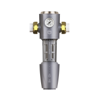 京东京造  前置过滤器 智能自动冲洗顶配 7.4T/h净水流量升级 40微米精滤水压监测 全屋净水器 免费安装