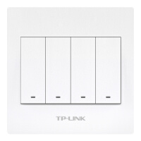 TP-LINK 无线智能面板开关 智能灯控感应定时开关智能联动wifi手机远程 Zigbee便利贴搭配网关使用 SWB240Z