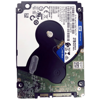 西部数据（WD）2TB 笔记本机械硬盘 WD Blue 西数蓝盘 SATA 5400转128MB 7mm 2.5英寸WD20SPZX
