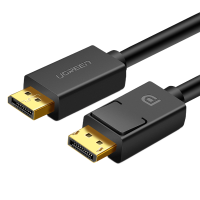 绿联DP线1.2版视频线4K高清DisplayPort240Hz适用笔记本电脑显卡台式机接显示器连接线1.5米10245