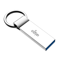 爱国者（aigo）64GB USB3.2高速读写U盘 U310 金属U盘 车载U盘 银色 一体封装 防尘防水
