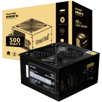 长城（Great Wall）额定500W HOPE-6000DS电脑电源 （双8PIN/75cm长线材/温控风扇/宽幅/独立开关）