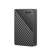 忆捷（EAGET）移动硬盘 1TB 双盘备份 USB3.0 G28PRO 2.5英寸 外接外置存储数据照片视频 高速传输防震 黑色