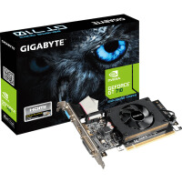 技嘉(GIGABYTE)GeForce GT710D3-2GL 954MHz/1800MHz 2GB/64bit GDDR3显卡