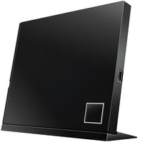 华硕6倍速 USB2.0 外置蓝光 光驱刻录机 黑色(兼容苹果系统/SBW-06D2X-U)