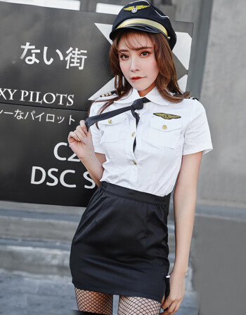 jk制服甜女警制服诱惑空姐服ds角色扮演海军演出服钢管领舞服舞台装