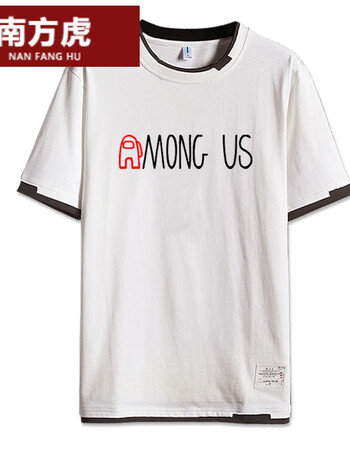 amongus太空狼人杀在我们当中之间t恤游戏周边体恤衫09xl