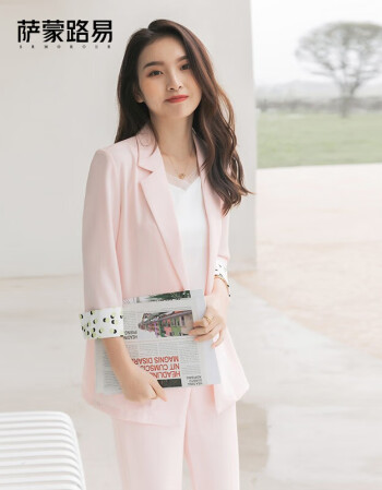 萨蒙路易网红炸街西装套装女2021年夏季新款洋气时尚减龄小香风短裤两