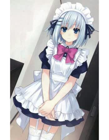 阿坡饵 约会大作战鸢 一折纸 女仆装 cosplay 服装头饰 量身定制