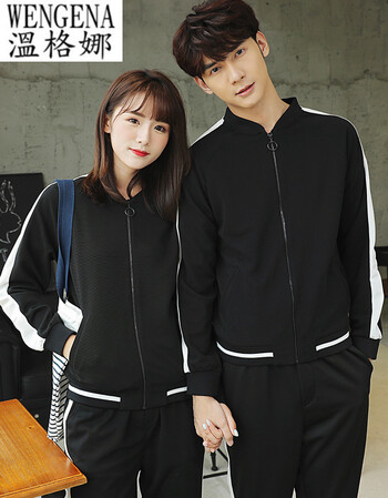 温格娜初高中学生时尚少女 班服秋季套装初中学生定制