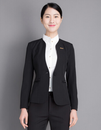 卡绘(kahui)酒店前台制服女经理职业装裤裙套装西服装外套面试正式