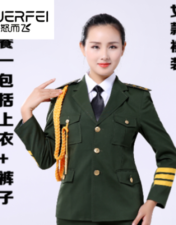 军装礼服海军制服军乐队鼓乐队演出服班升旗手仪仗队服装套装特种部队