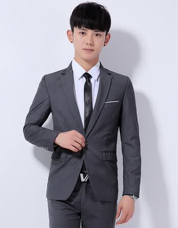 西服套装2018新款商务男士西装上班职业装工作服西服
