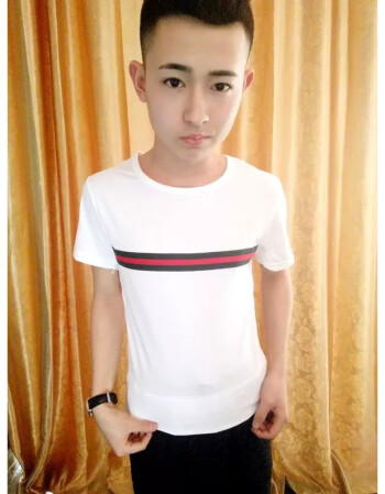 网红同款男 长袖上衣服快手红人t恤半袖男情侣装社会精神小伙修身