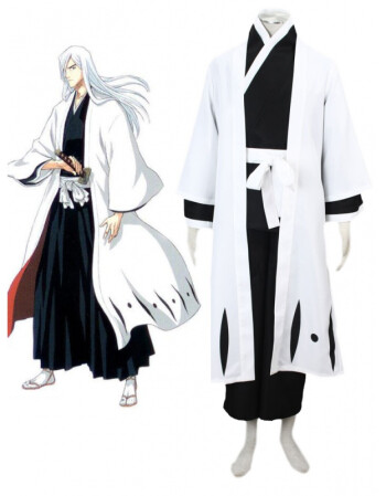 死神护廷十三番浮竹十四郎十三番队队长和服动漫cosplay男装现货 s