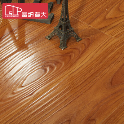 塞納春天 地板 強化復合木地板 客廳臥室耐磨防水地板 XH5005