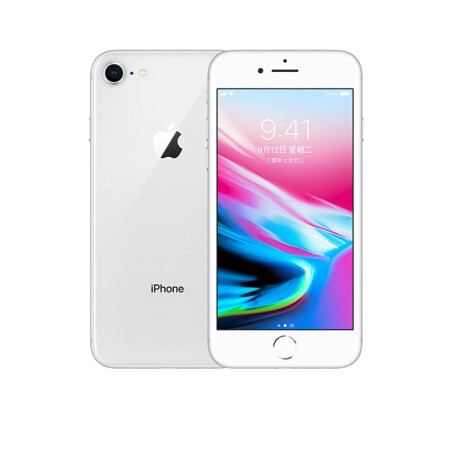 二手9成新苹果8plus手机appleiphone8plus苹果8p二手手机银色64g