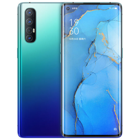 opporeno3pro双模5g视频双防抖90hz高感曲面屏77mm轻薄机身蓝色星夜