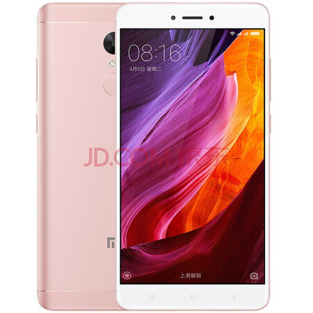 二手9成新小米mi红米note4x安卓手机全网通樱花粉全网通3g16g