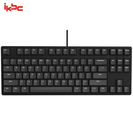 ikbc c87 机械键盘 有线键盘 游戏键盘 87键 原厂cherry轴 樱桃轴