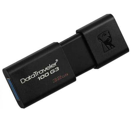 金士顿（Kingston）DT 100G3 32GB USB3.0 U盘 高速车载U盘 黑色