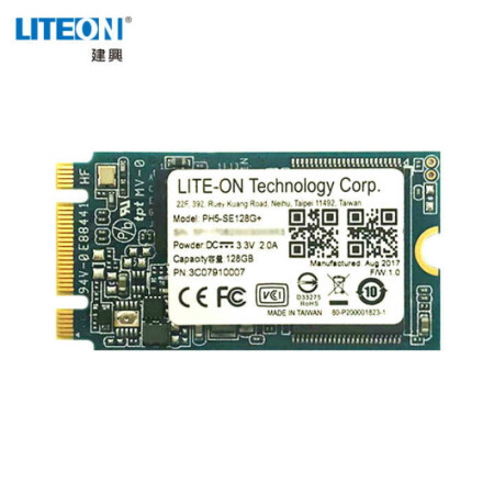 建兴(liteon 智速系列 128g m.2 2242 固态硬盘