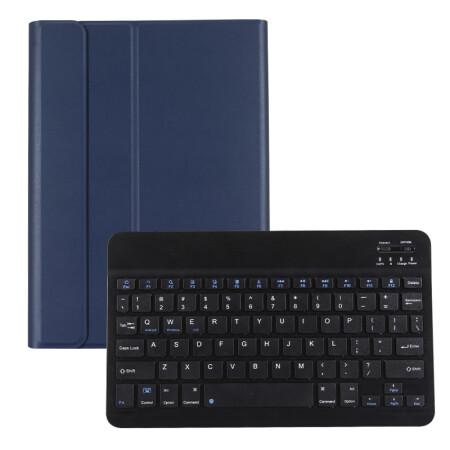 7英寸10.5带键盘air2外接蓝牙皮套 ipad9.7/air/pro9.7通用 蓝 黑键
