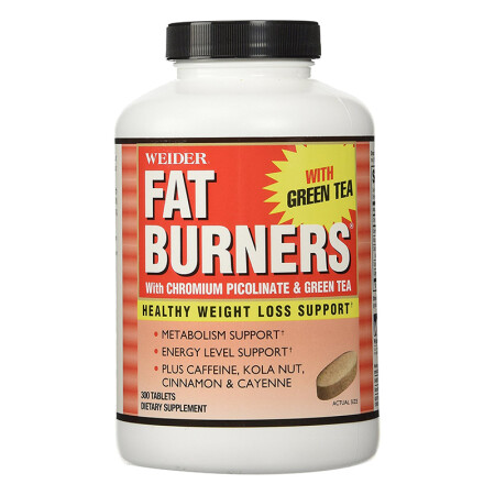 weider 韦德 fat burners脂肪燃烧弹 300粒 1件装