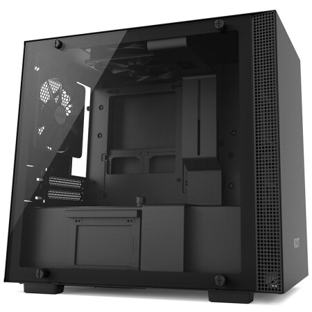 恩杰 nzxt h200 黑色 diy mini-itx