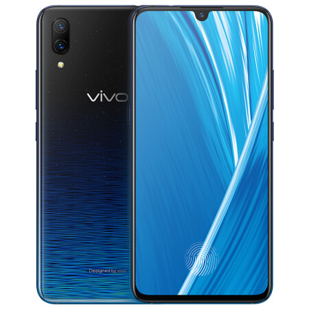 【保险套装】vivo x23星芒版 8gb 128gb 水滴屏全面屏