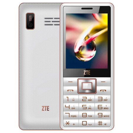 中兴（ZTE）ZTE-C V16 电信2G老人手机 备用机 白色