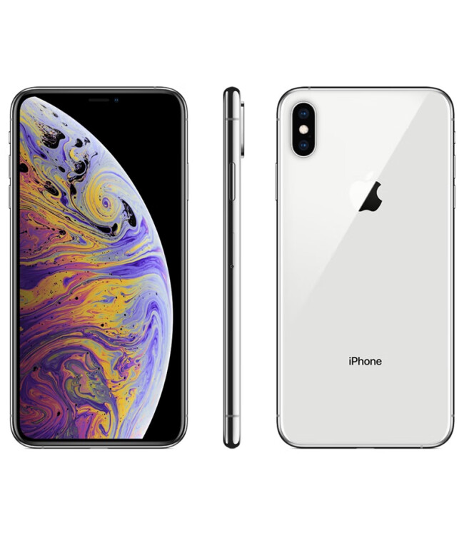 iphone xs max (a2104) 64gb 银色 移动联通电信4g手机 双卡双待