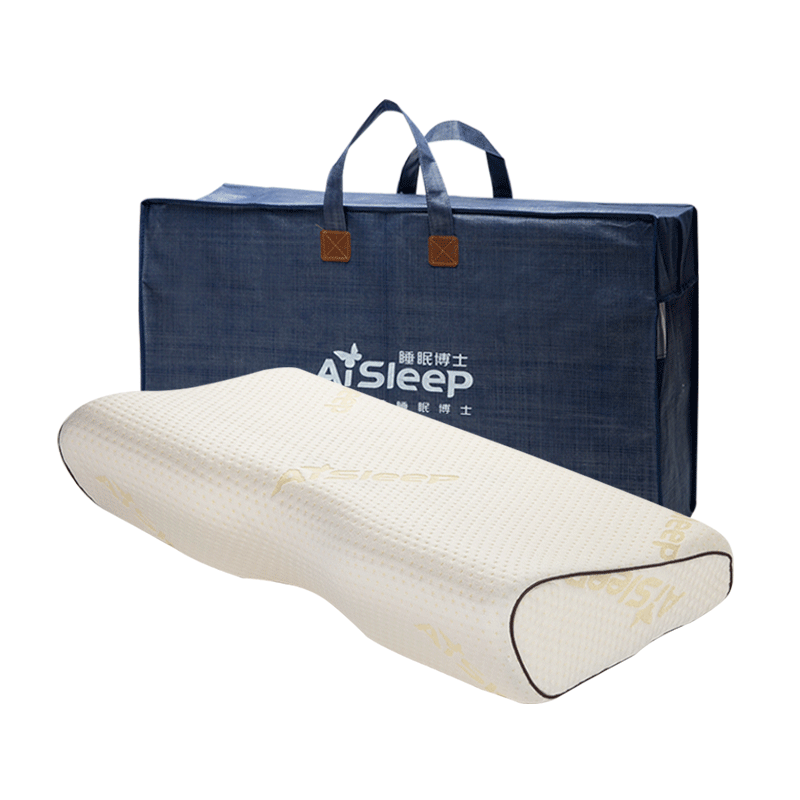 睡眠博士（AiSleep）枕芯 蝶形磁石记忆枕 慢回弹枕芯 太空枕 枕头