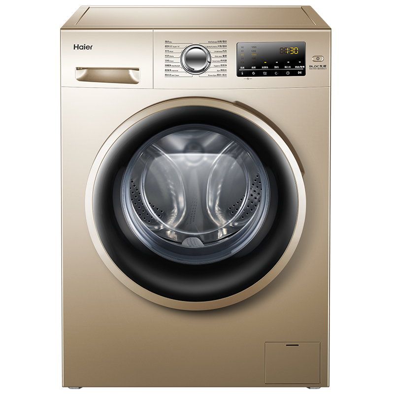 海尔（Haier) 滚筒洗衣机全自动 10公斤变频  99%防霉抗菌窗垫EG10014B39GU1