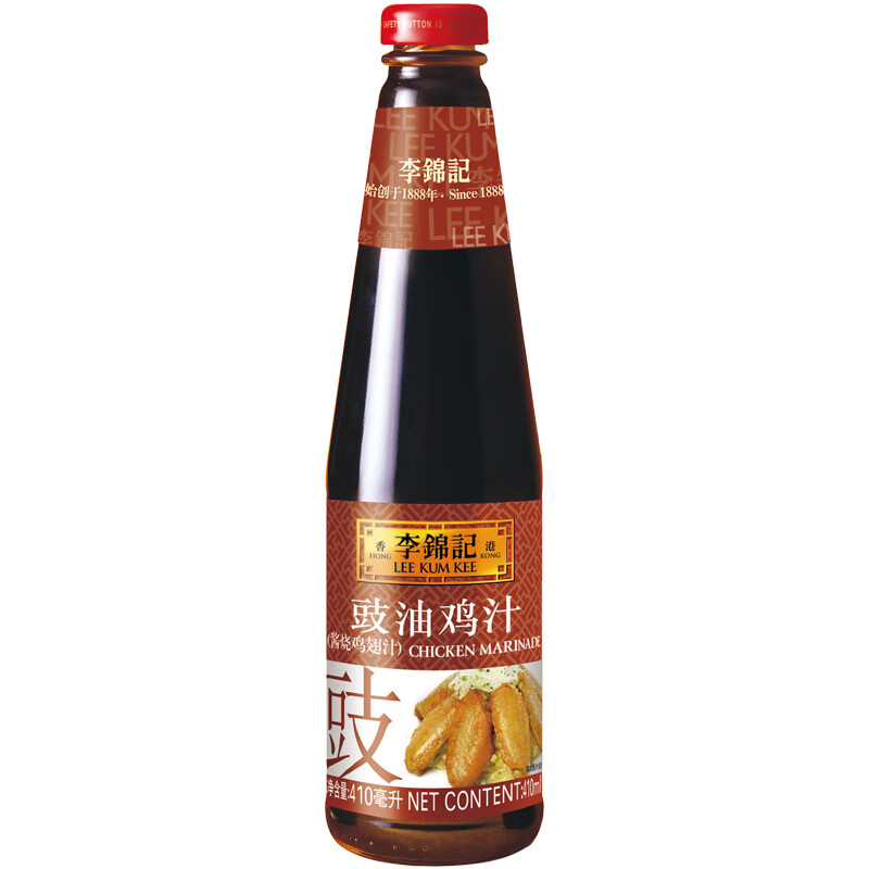 李锦记 豉油鸡汁 豉油鸡酱油 410ml