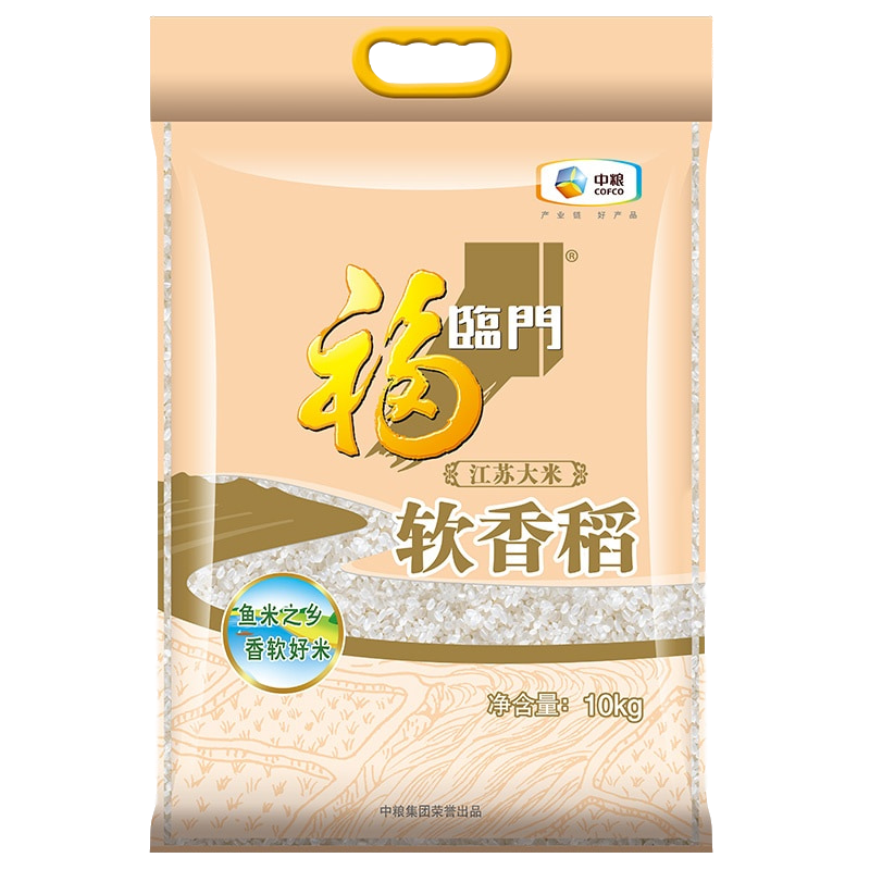 福临门 苏北大米 软香稻 中粮出品 10kg
