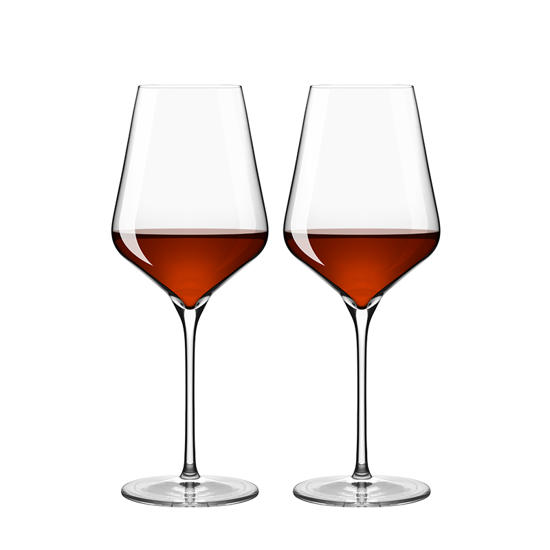 Cheer启尔红酒杯家用高脚杯 德国进口波尔多红酒杯无铅水晶葡萄酒杯2支装 JB-CM01