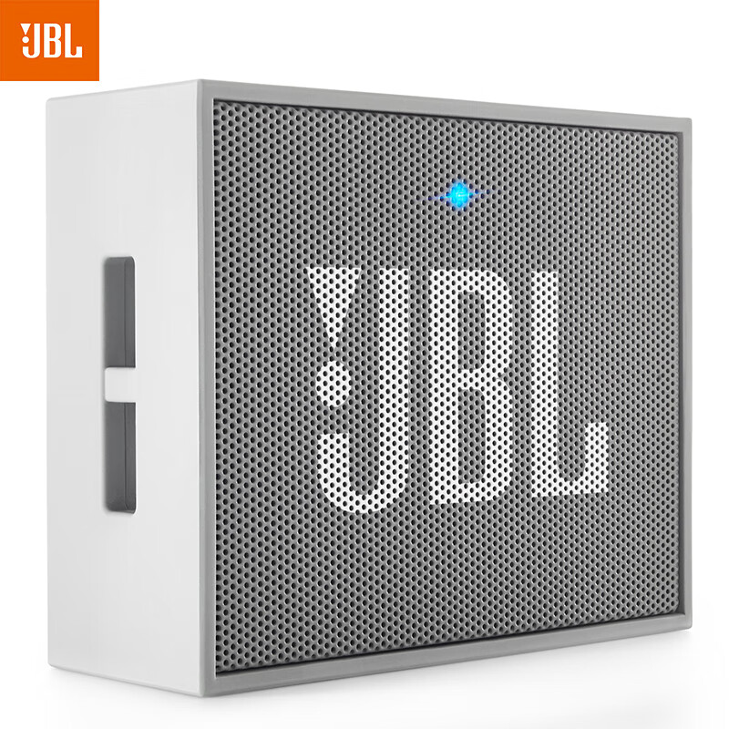 JBL GO 音乐金砖 便携式蓝牙音箱 低音炮 户外音箱 迷你小音响 可免提通话 格调灰