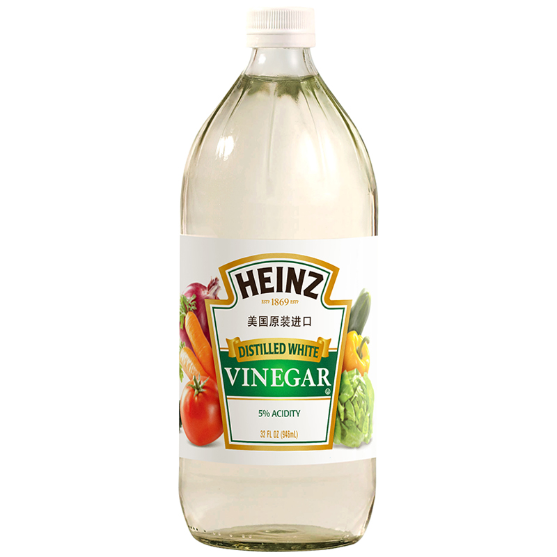亨氏(Heinz) 白醋 玉米发酵白醋946ml 原装进口 卡夫亨氏出品