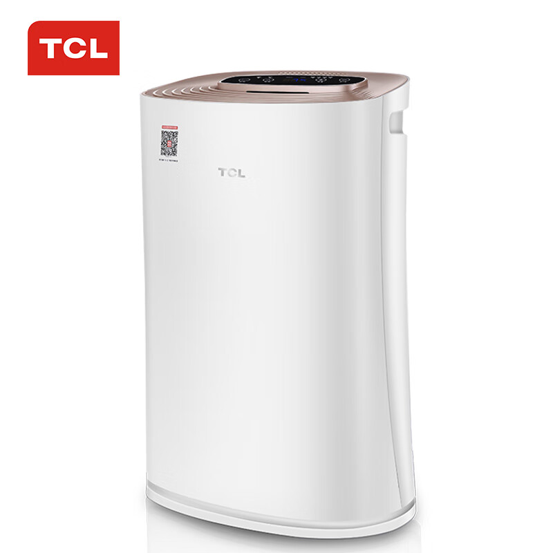 TCL 空气净化器 TKJ300F-S103 颗粒物CADR=300立方米每小时  六重过滤除霾除醛 净化加湿二合一