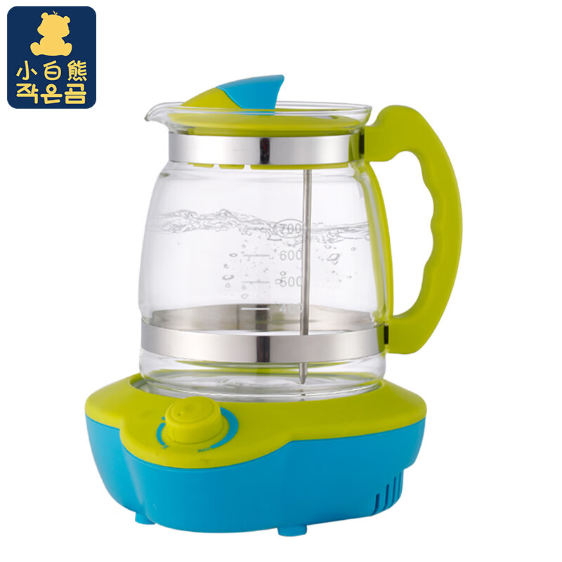 小白熊(Snow Bear)多功能恒温调奶器 婴儿冲奶热水器烧水壶 HL-0813 蓝绿