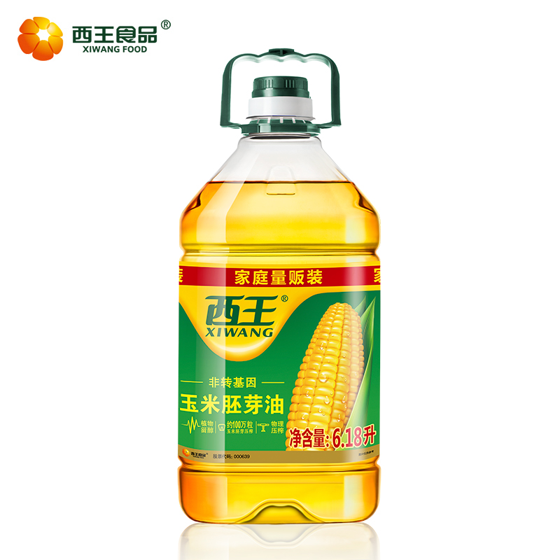 西王 非转基因玉米胚芽油6.18L（京东定制）食用油