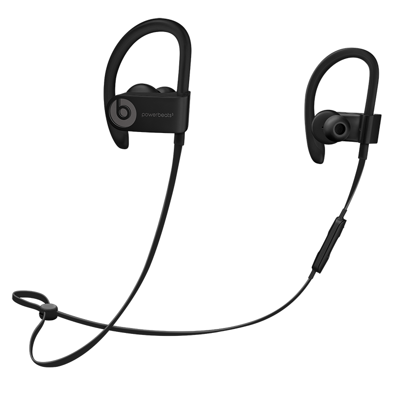 Beats Powerbeats3 by Dr. Dre Wireless 运动耳机 入耳式耳机 - 黑色 ML8V2PA/A