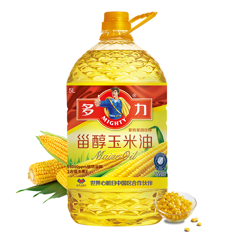 多力甾醇玉米油5L 非转基因食用油  含维生素e